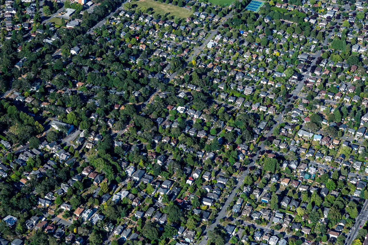 Fernwood Aerial and Residential Area 2