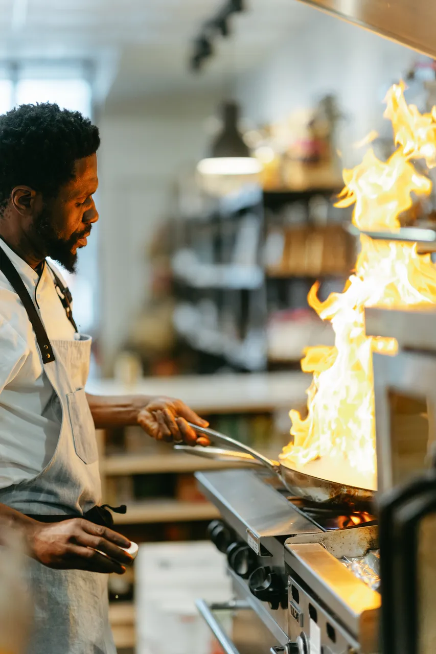 Chef cooking - 6 - House of Boateng