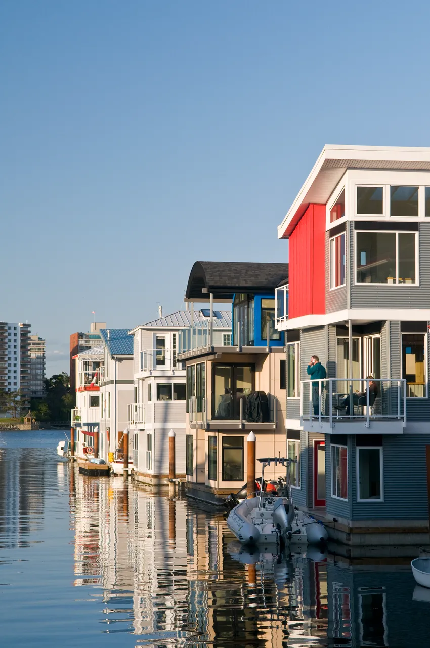 West Bay Marina Float Homes
