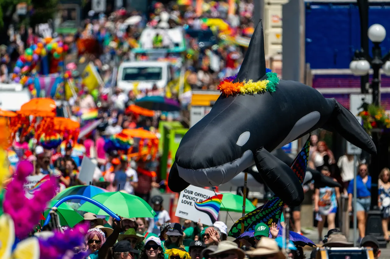 Pride parade - 2 - Victoria
