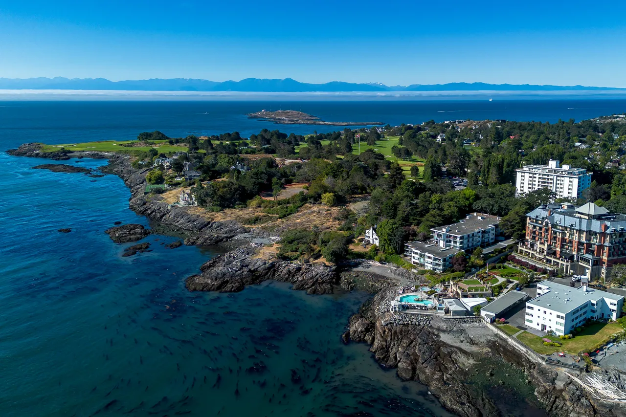 Aerial Photo of Hotel During Day near the Ocean