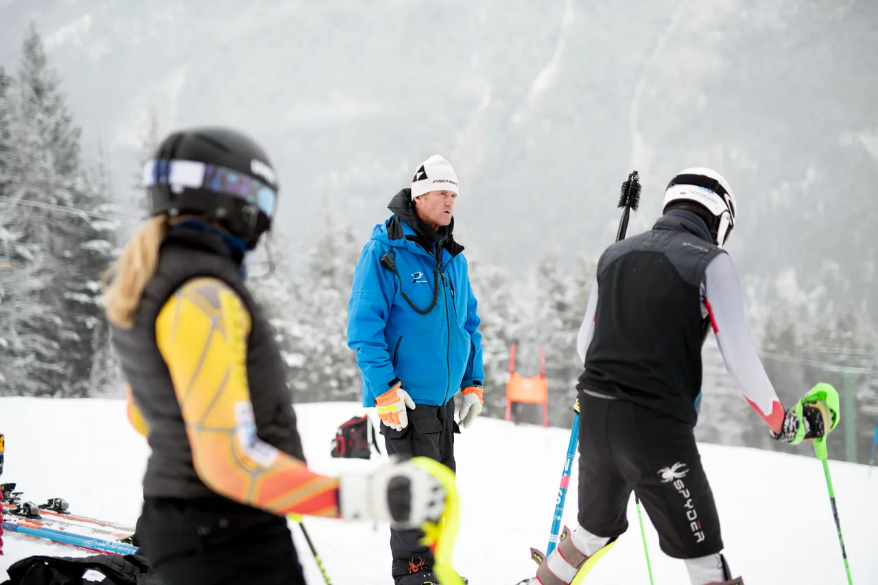 Local Team Panorama Ski Club training the next generation of alpine ski athletes.