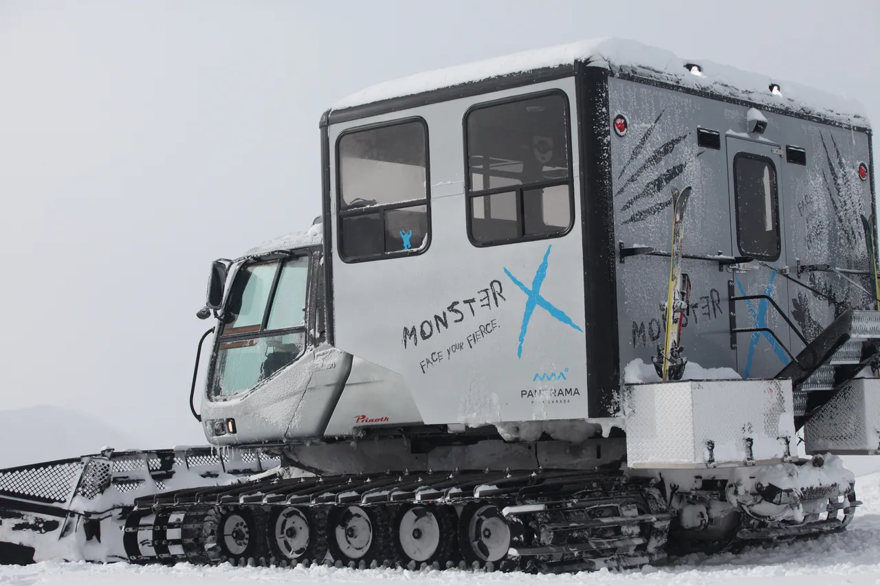 Monster X snowcat