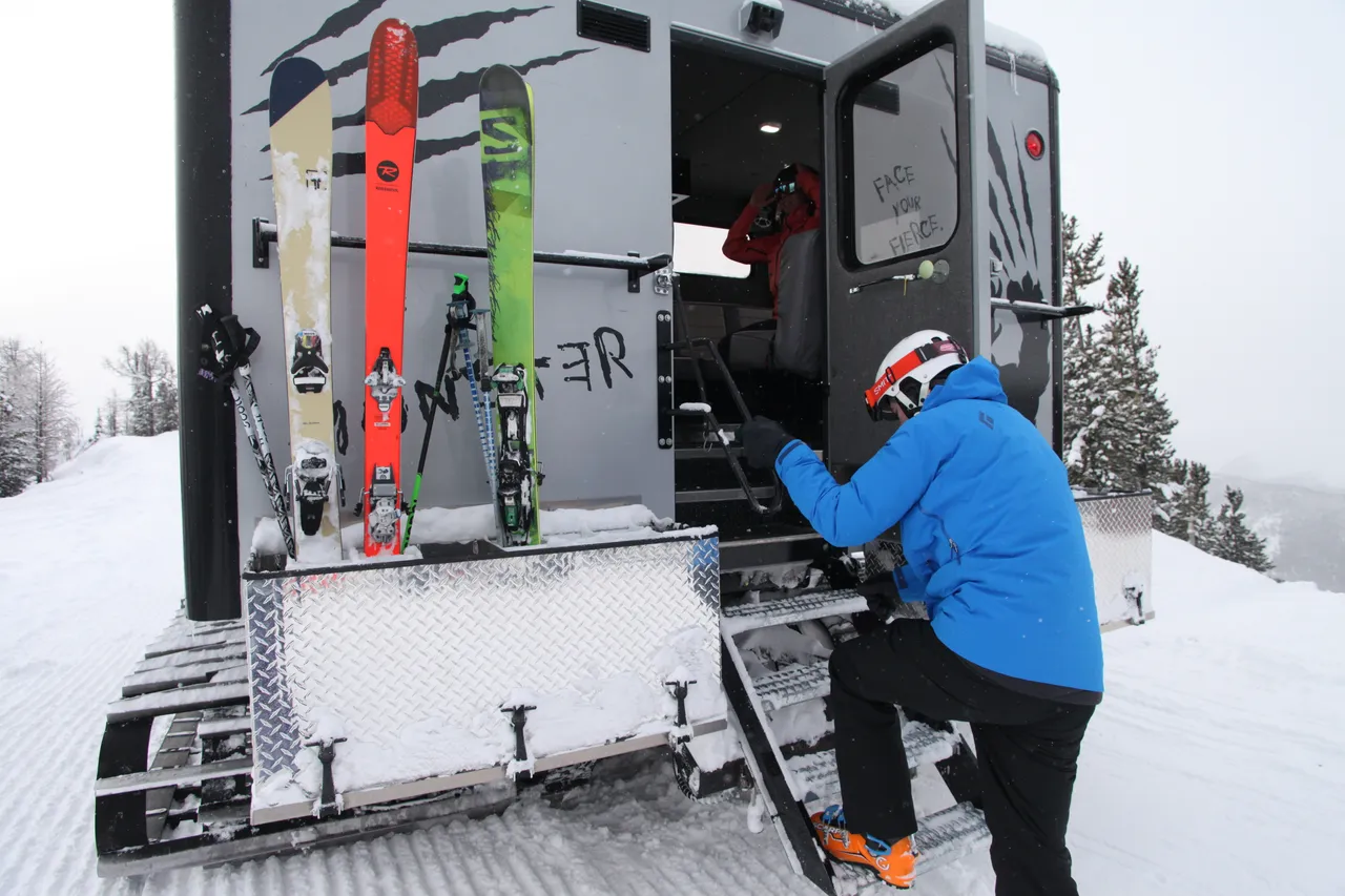 Monster X snowcat