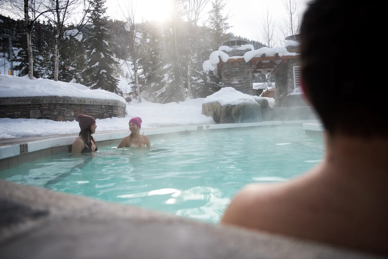 Panorama Springs Hot Pools Winter