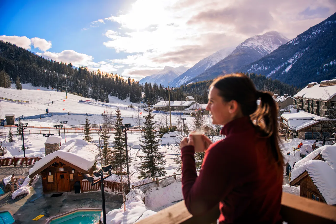Panorama Springs Lodge and Pools Winter