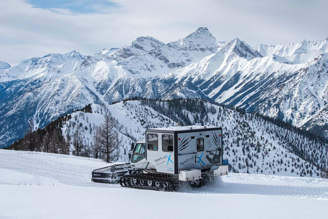 Monster X snowcat