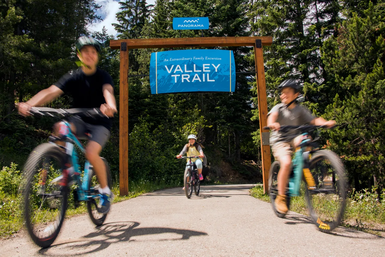 Biking the Valley Trail