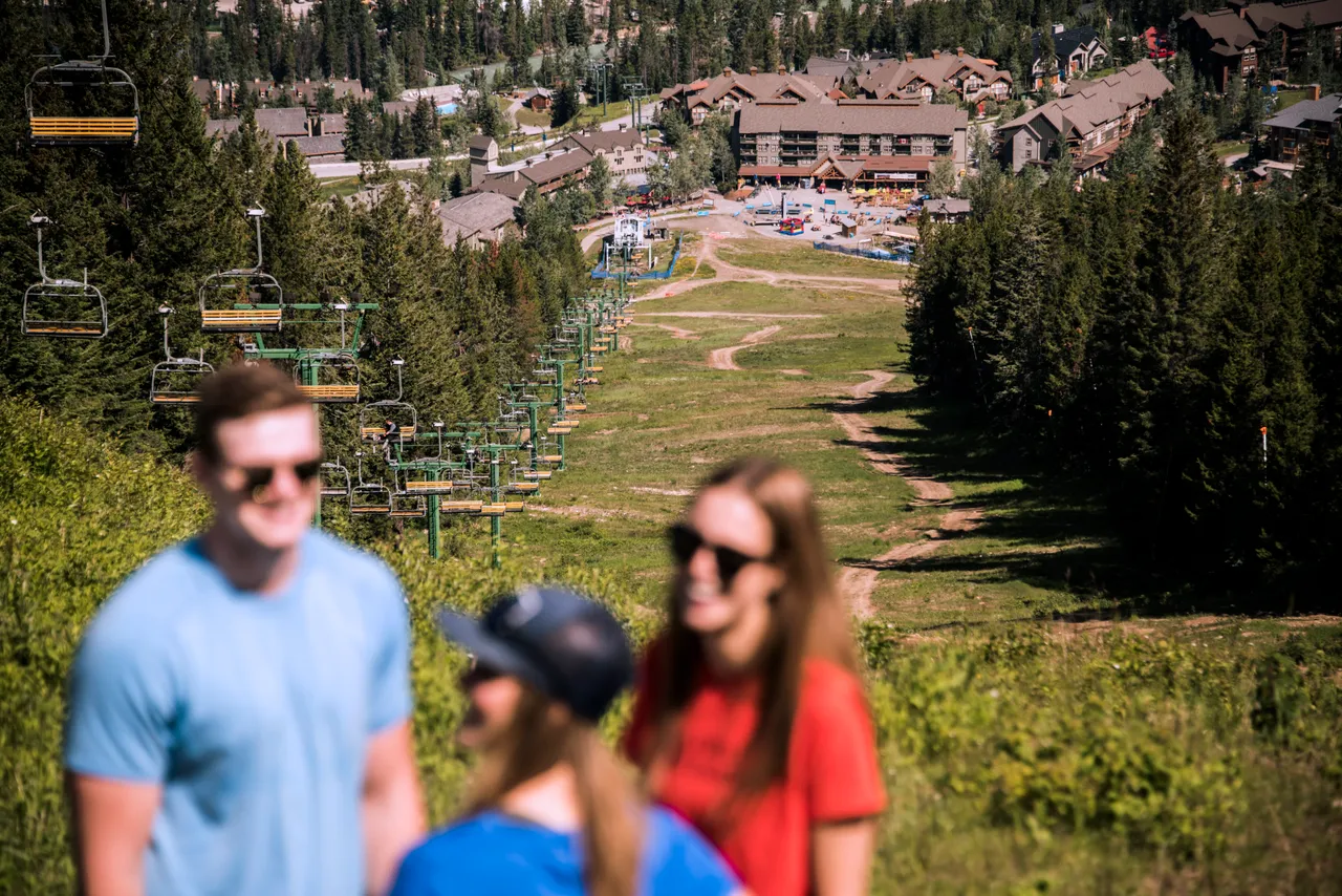 Hike From The Mile 1 Express Chairlift