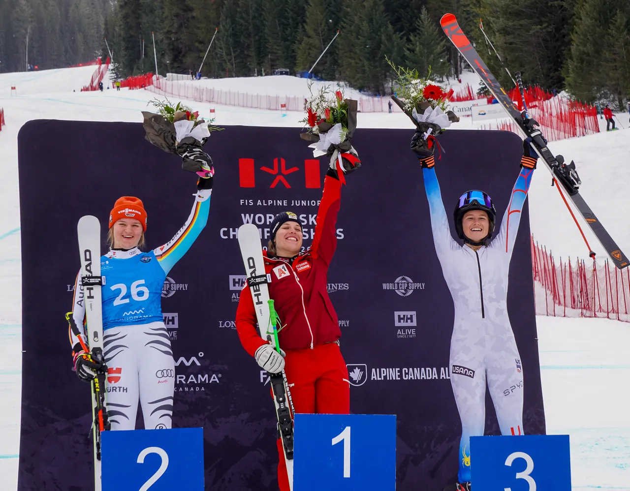 Women's DH | Flower Ceremony