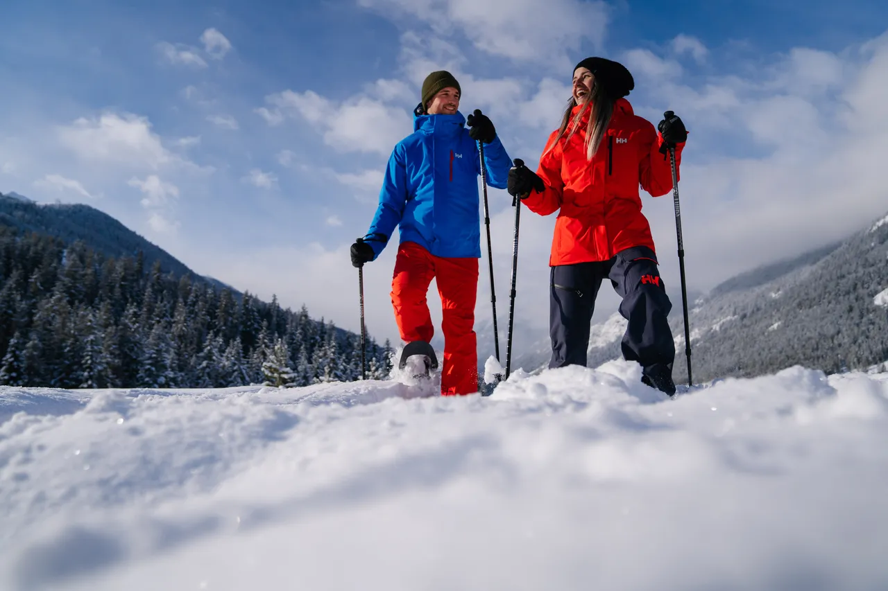 Snowshoeing