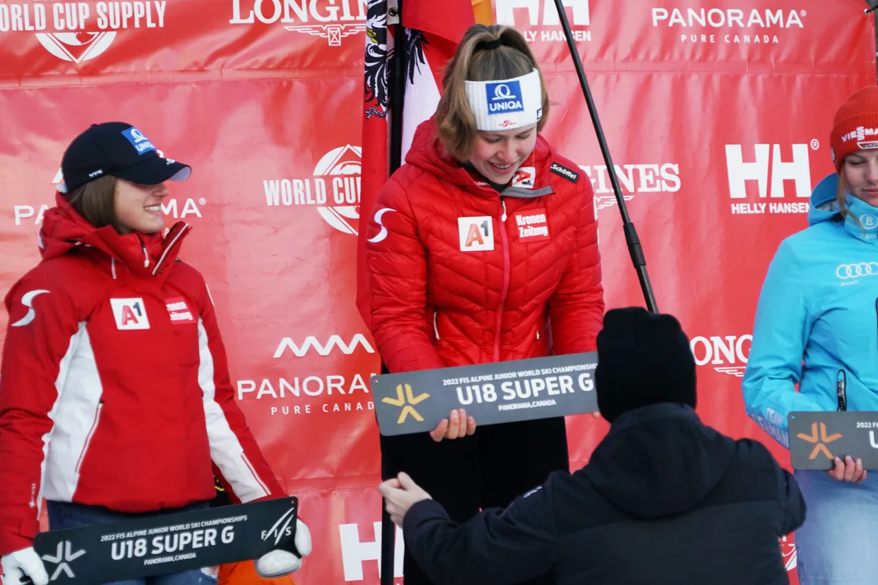 Women's SG | Medal Ceremony