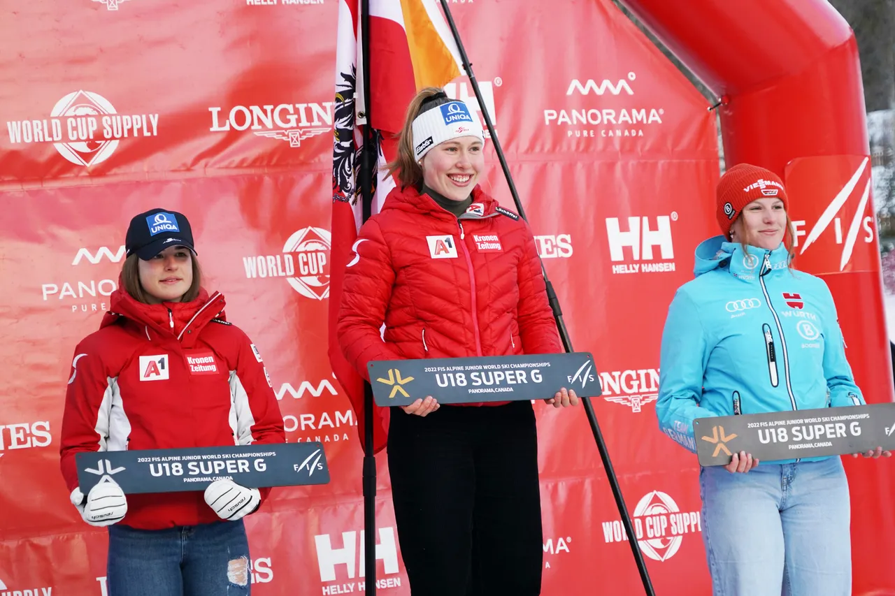 Women's SG | Medal Ceremony