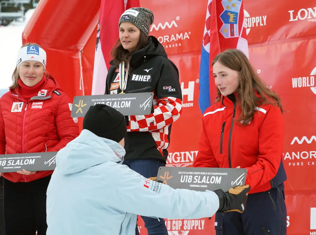 Women's SL | Medal Ceremony
