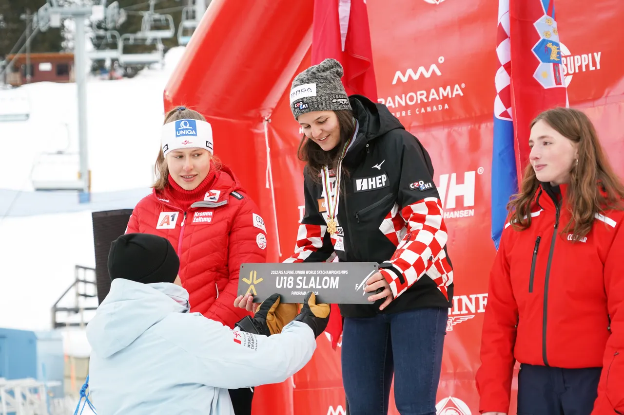Women's SL | Medal Ceremony