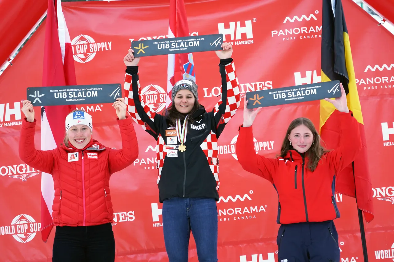 Women's SL | Medal Ceremony